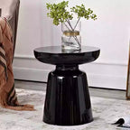 Modern Removable Mental Side Table - Black - image 7