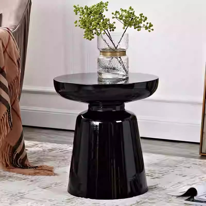 Modern Removable Mental Side Table - Black - image 7