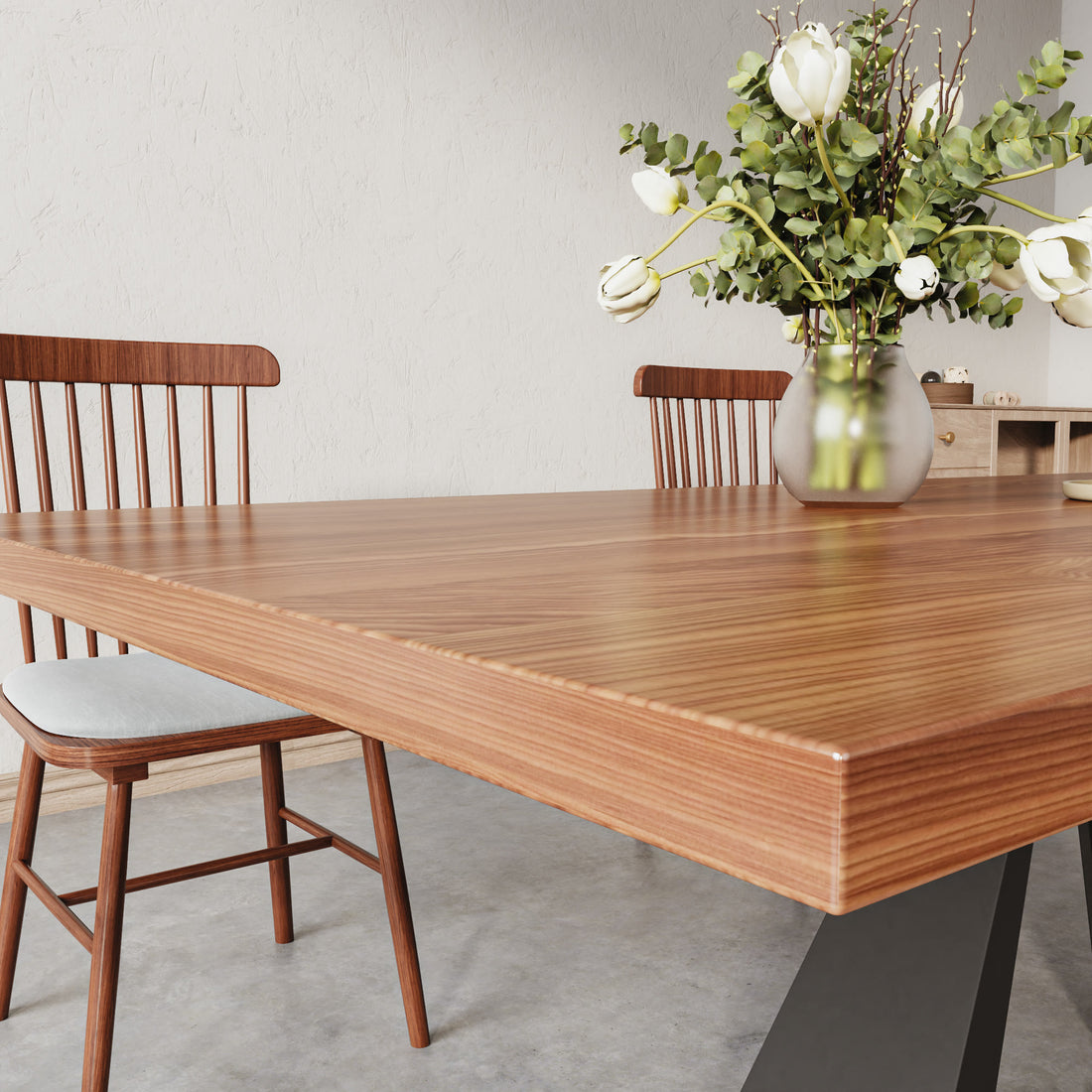 Modern Wood Dinging Table Kitchen Table