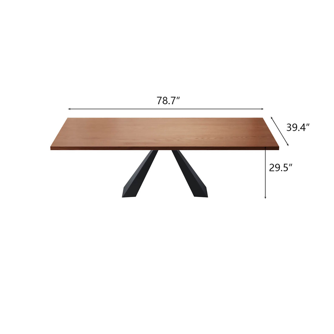 Modern Wood Dinging Table Kitchen Table