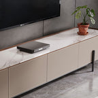 Multifunctional Saddle Leather Tv Stand - image 2