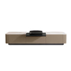 Electric Projection Saddle Leather TV Stand - image 1