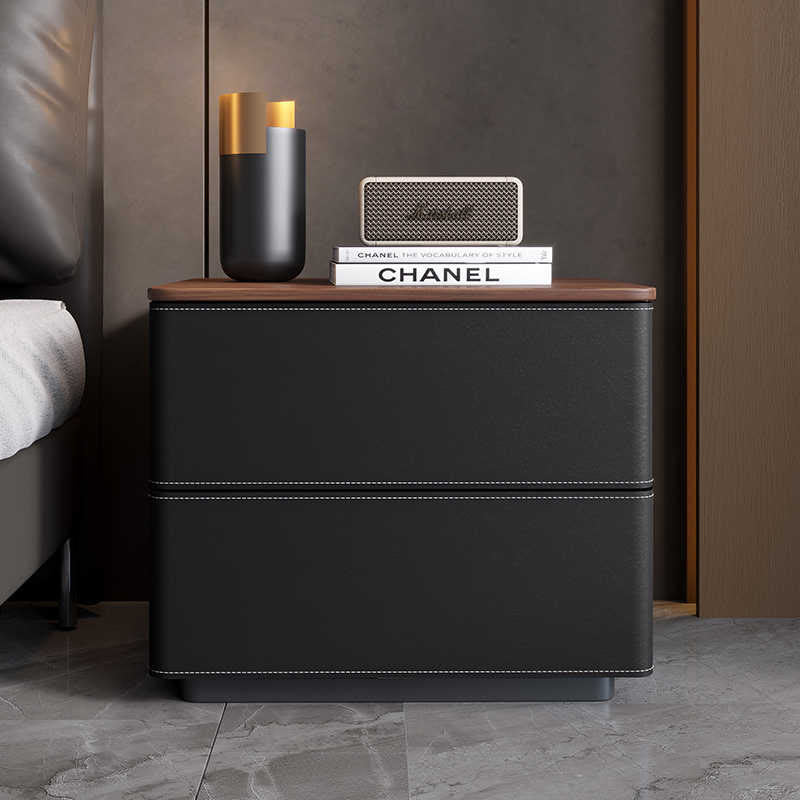 Mid-century Saddle Leather Chest Of Drawers - image 3