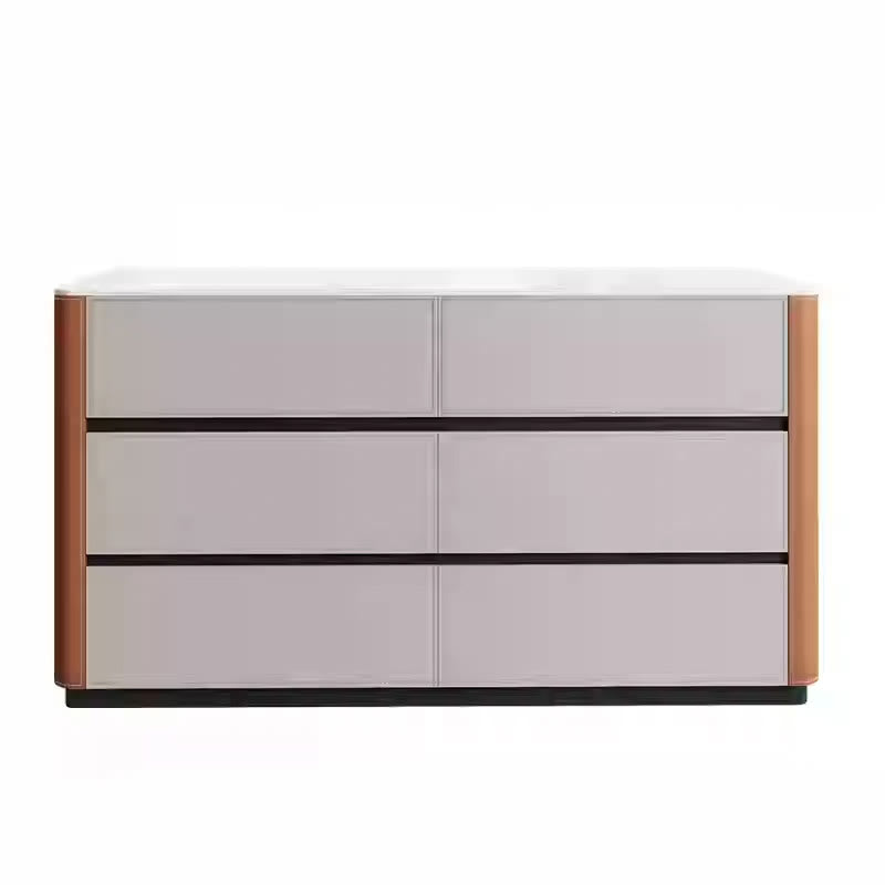 Saddle Leather Multi-purpose Sideboard - image 1