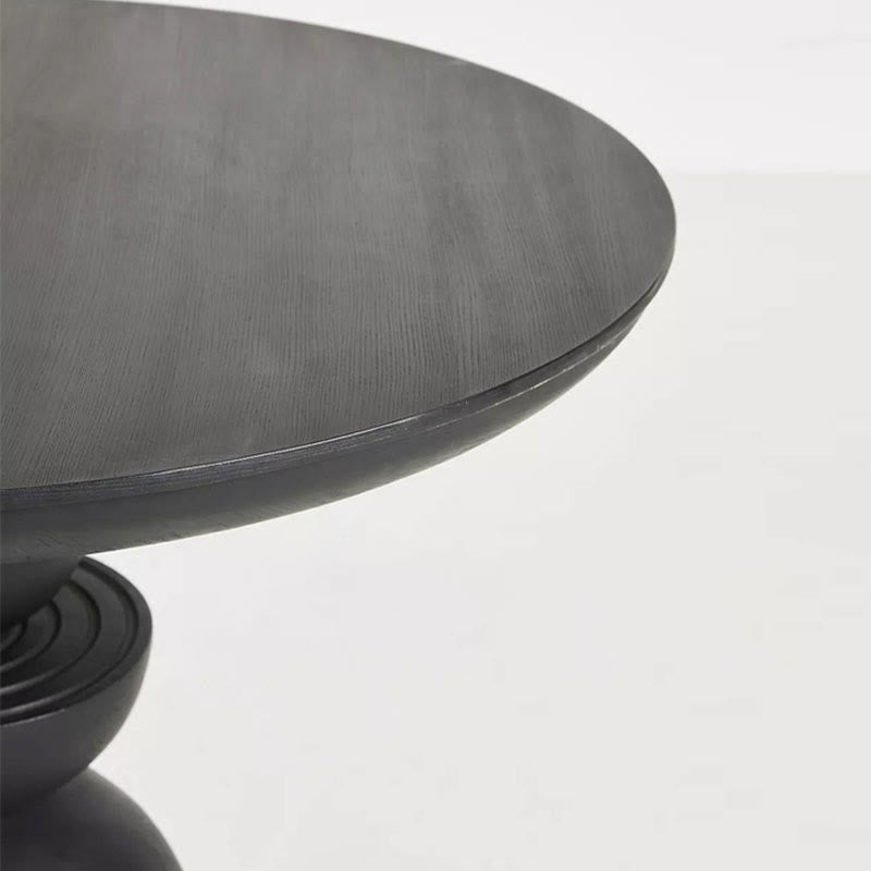 Creative Round Solid Wood Dining Table - image 5