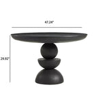 Creative Round Solid Wood Dining Table - image 10