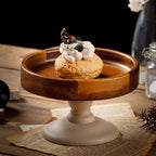 Stand Round Cake Holder Serving Tray - image 2
