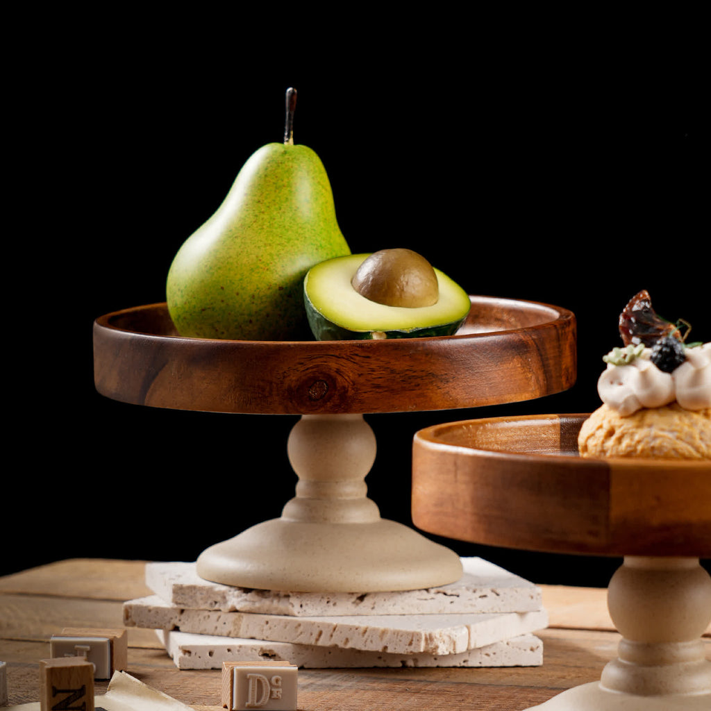 Stand Round Cake Holder Serving Tray - image 1