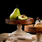 Stand Round Cake Holder Serving Tray - image 1
