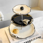 Multi-layer Ceramics Table Cupcake Stand - image 2