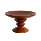 Wood Pedestal Stand Serving Tray - image 4