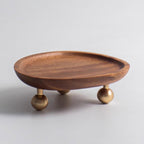 Simple Style Wooden Dessert Tray - image 3