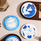 Cute Cat Wooden Breakfast Snack Tray  - image 3