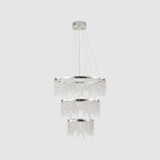 23.6-inch Three-layer Fancy Crystal Chandelier