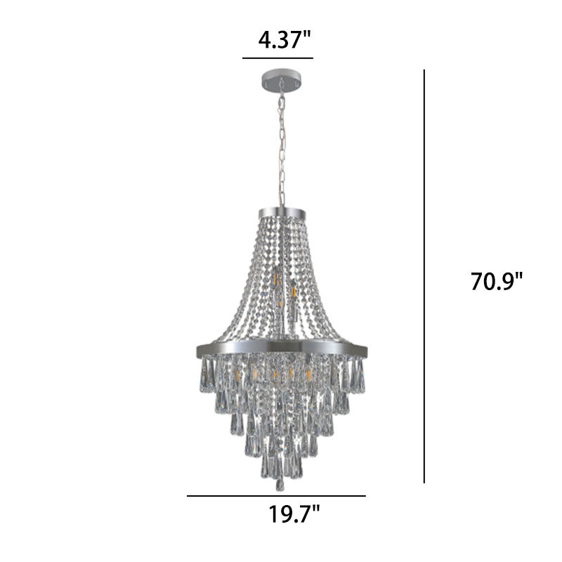 Large Contemporary Luxury Crystal Chandeliers  - image 11