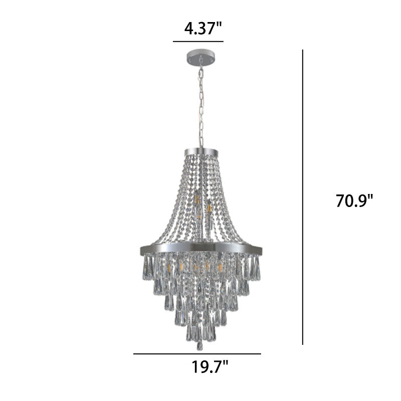 Large Contemporary Luxury Crystal Chandeliers