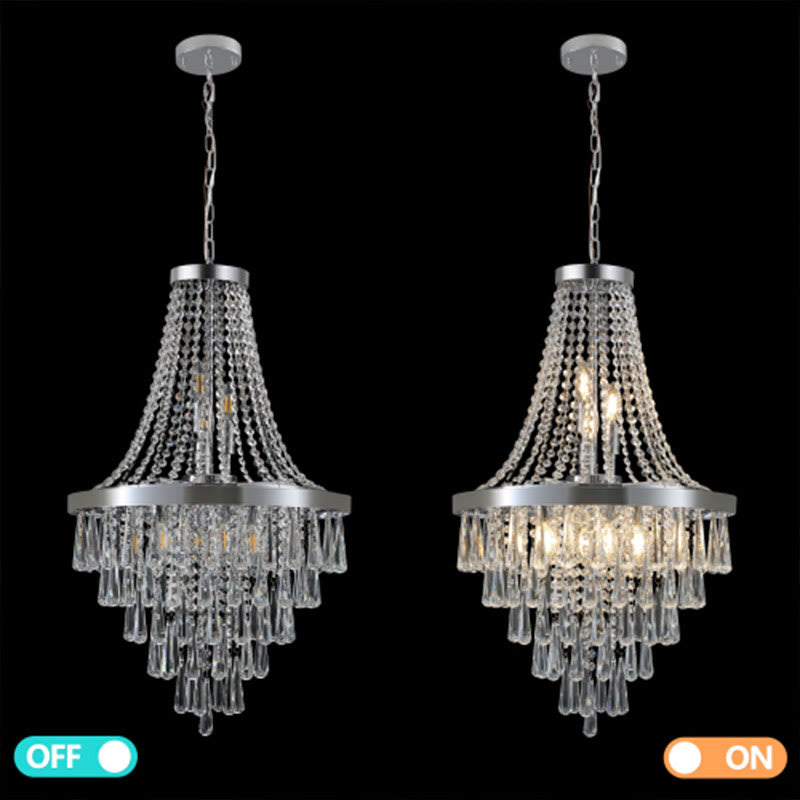 Large Contemporary Luxury Crystal Chandeliers  - image 5