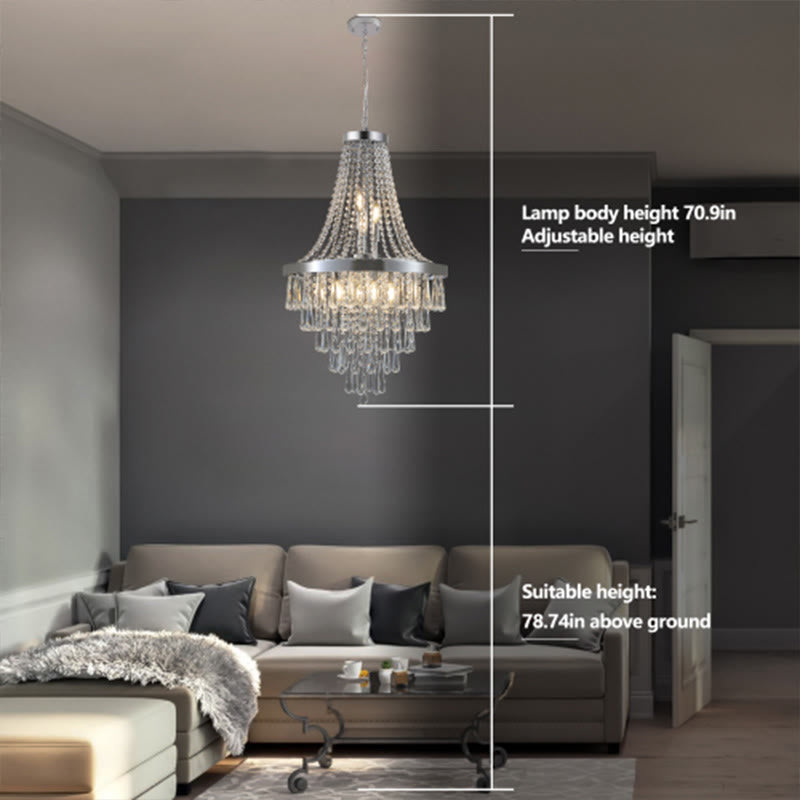 Large Contemporary Luxury Crystal Chandeliers