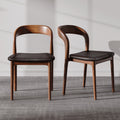 2x/4x/6x Wooden Dining Chairs Soft Cushion Seat