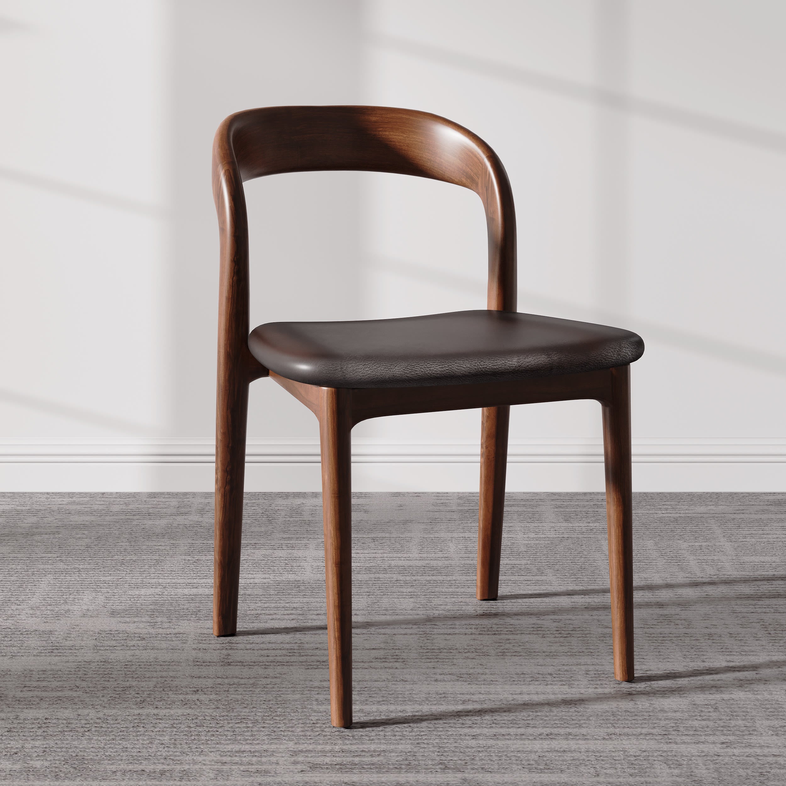 2x/4x/6x Wooden Dining Chairs Soft Cushion Seat - image 3
