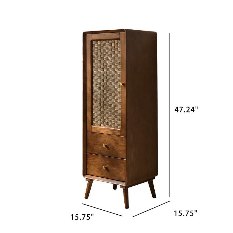 Solid Wood Retro Chest Of Drawers Storage Cabinet - image 18