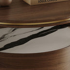 Mid-century Stone Tabletop Storage Cabinet - image 4