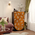 Modern Pattern Solid Wood Storage Cabinet - Ash Wood - image 0