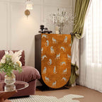 Modern Pattern Solid Wood Storage Cabinet - Ash Wood - image 0