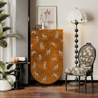 Modern Pattern Solid Wood Storage Cabinet - image 2