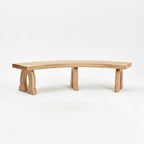 Retro Living Room Solid Wood Bench - image 6
