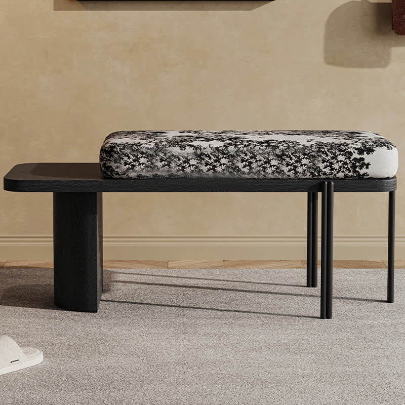 Mid-century Living Room Bedroom Bench - image 2