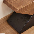Solid Wood Creative Clip-shaped Living Room Bench - image 5