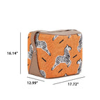 Zebra Portable Shoe Ottoman - image 7