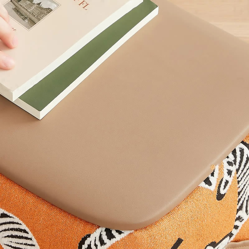 Zebra Portable Shoe Ottoman - image 4