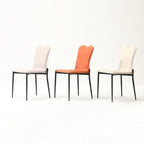 1x/2x Modern Minimalist Saddle Leather Dining Chair - image 7