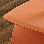 Orange Saddle Leather Cat Bed Side Table - image 6