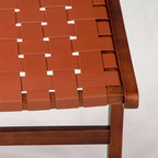 Solid Wood Vintage Rope Lounge Chair - image 7