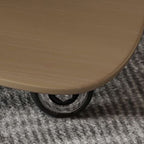 Rectangular  Stone Top Dining Table with Casters - image 10