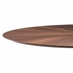 47" Retro Solid Wood Round Dining Table - image 3