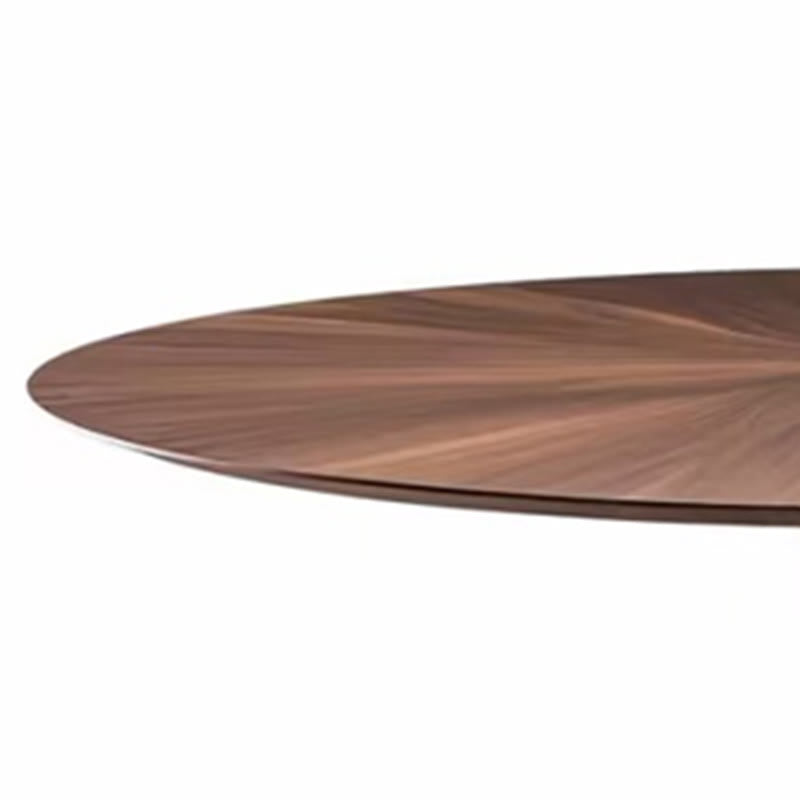 47" Retro Solid Wood Round Dining Table - image 3
