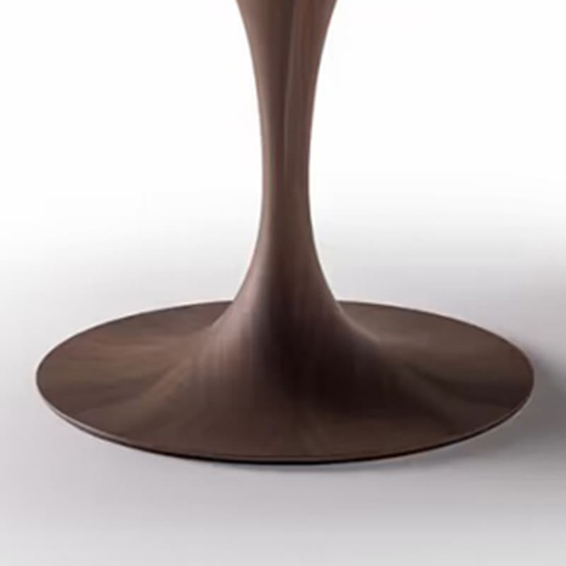 47" Retro Solid Wood Round Dining Table - image 4