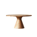 47" Living Room Farmhouse Style Circle Dining Table - image 1