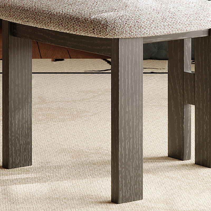 1x/2x Mid-century Linen Solid Wood Dining Chairs - image 5