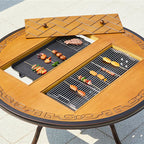 Outdoor Picnic Table Round Dining Table - image 4