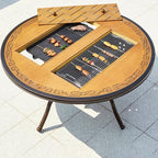 Outdoor Picnic Table Round Dining Table - image 3