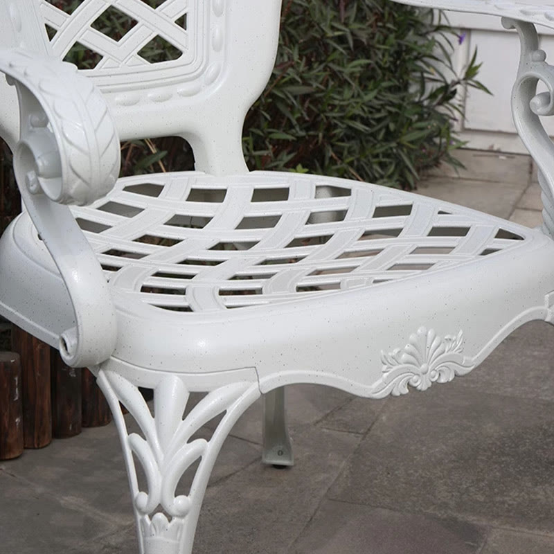 3PCS Garden Outdoor Patio Metal Dining Set - image 8