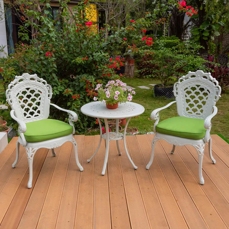 3PCS Garden Outdoor Patio Metal Dining Set - image 3