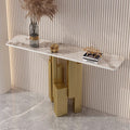Modern Living Room Wall Console Table - Gold - Pandora - image 2