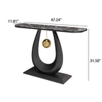 Hallway Slate Tabletop Console Table - image 11