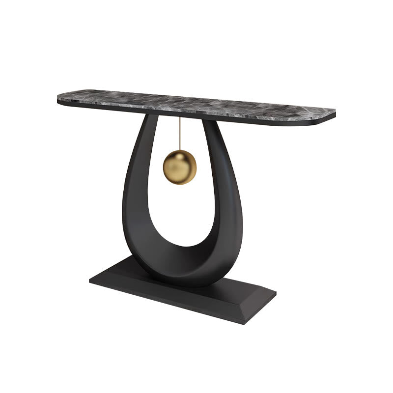 Hallway Slate Tabletop Console Table